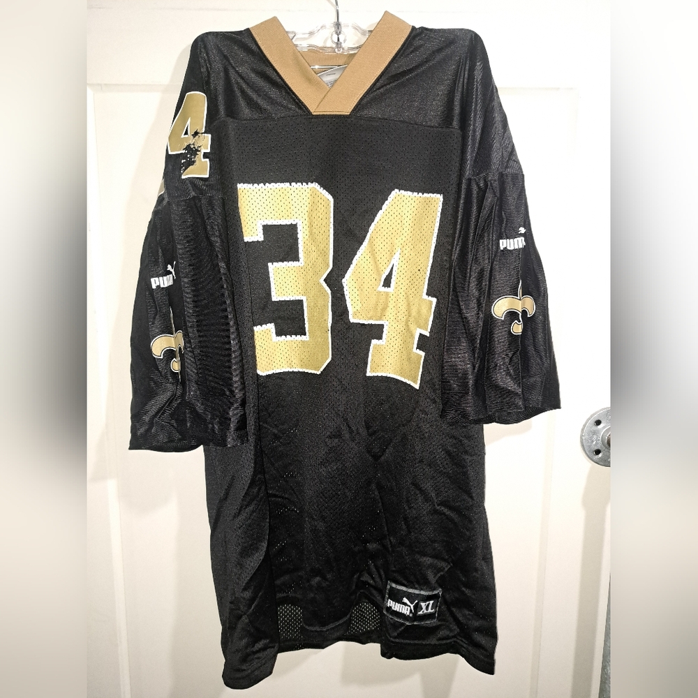 Vintage new orleans saints nfl ricky williams #34 football jersey